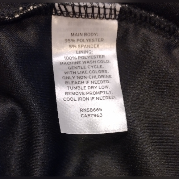 BLACK & Tan Zebra Stripe Scrunch Dress - Picture 6 of 6